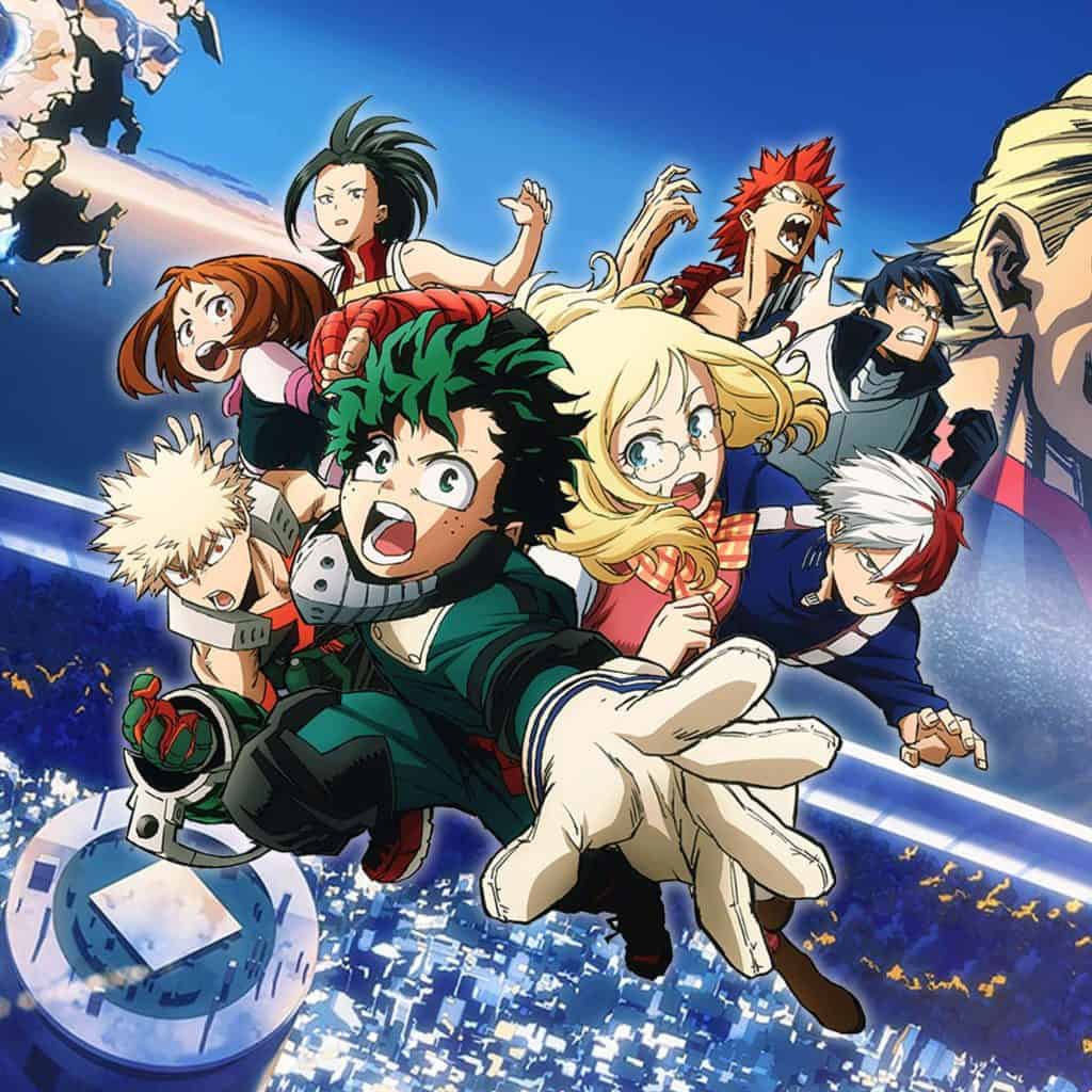 Boku No Hero Academia - Temporadas 1,2,3 E 4 + Filme Blu-ray