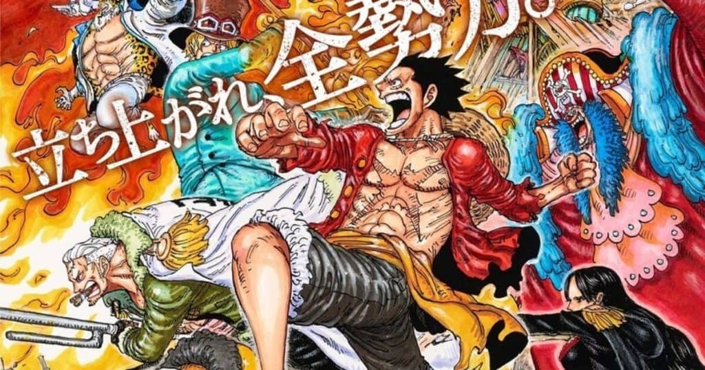 One Piece Stampede, imagem com Luffy