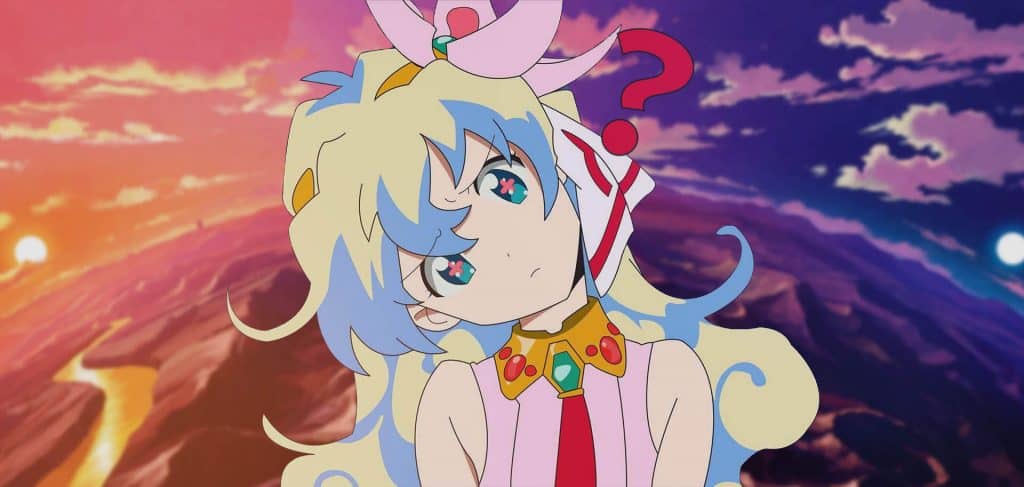 Nia de Tengen Toppa Gurren Laggan, confusa