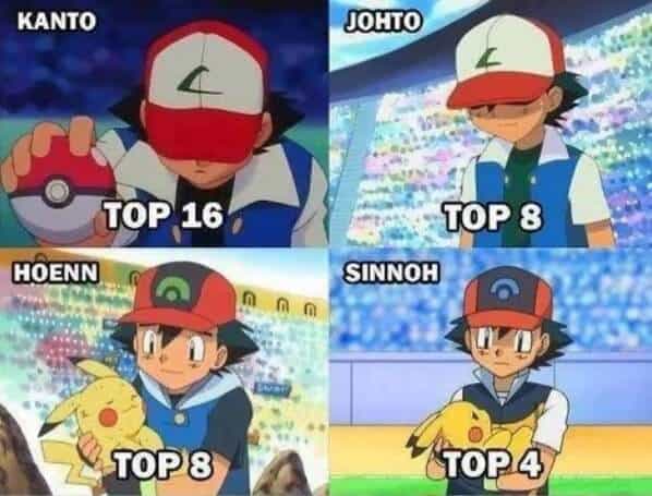 Ash ganha primeira liga Pokemon depois de 22 anos de derrotas - IntoxiAnime