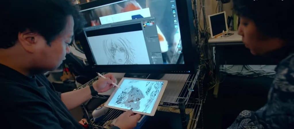 Sol Levante, tecnologias para produção do anime