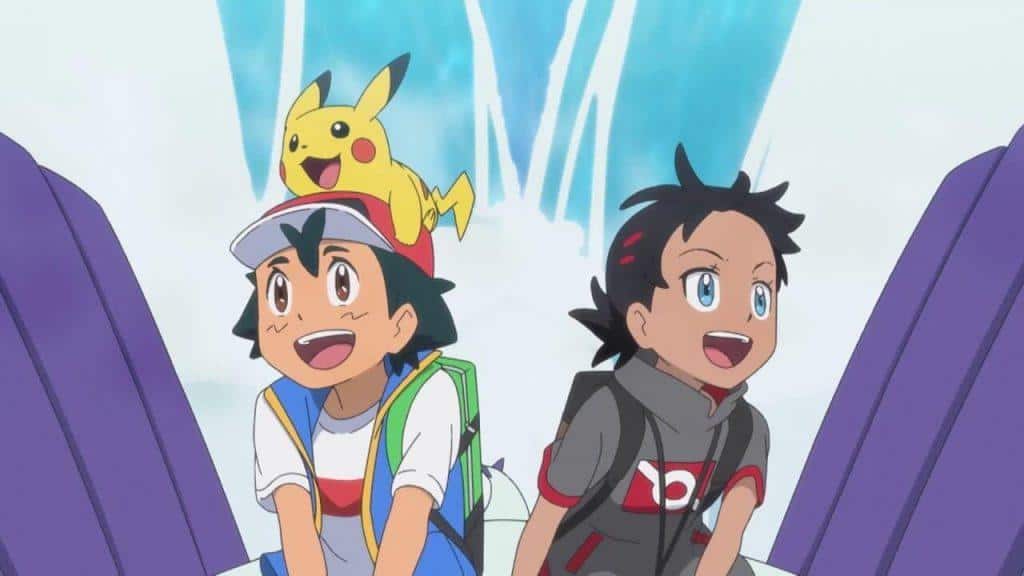 Ash e Gou, protagonistas da nova série de Pokémon
