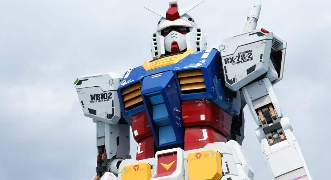 Gundam Robo Gigante Estatua