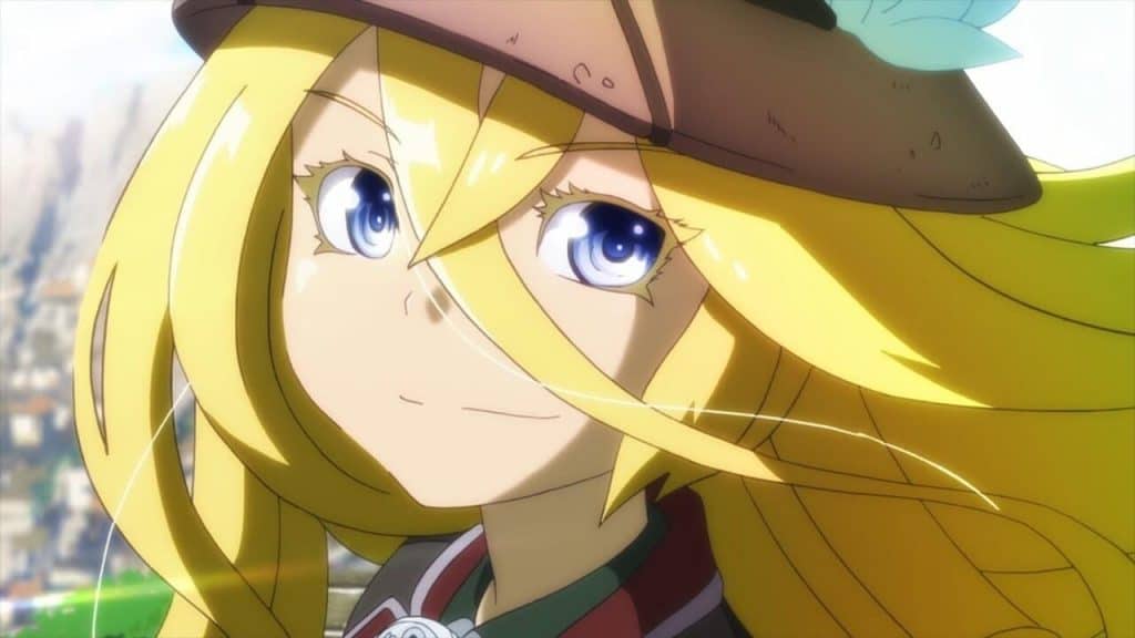 lyza de made in abyss sorrindo