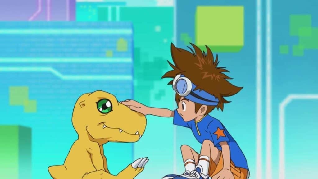 Digimon Adventure Tai e Agumon