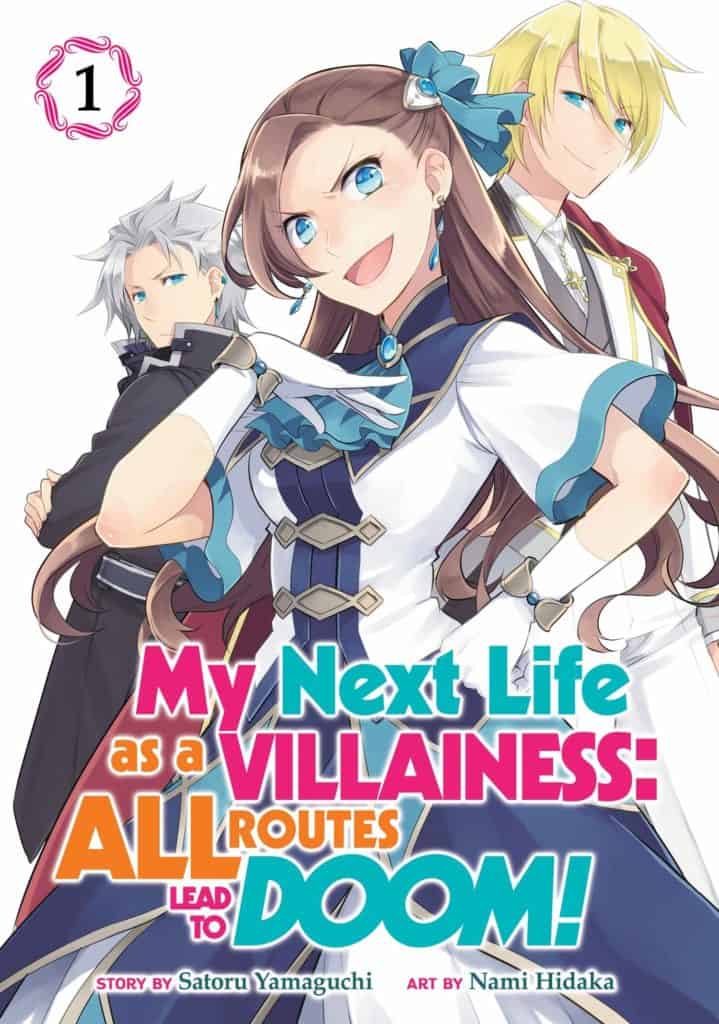 My Next Life as a Villainess All Routes Lead to Doom capa light novel volume 1