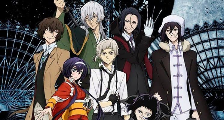 Bungo Stray Dogs personagens