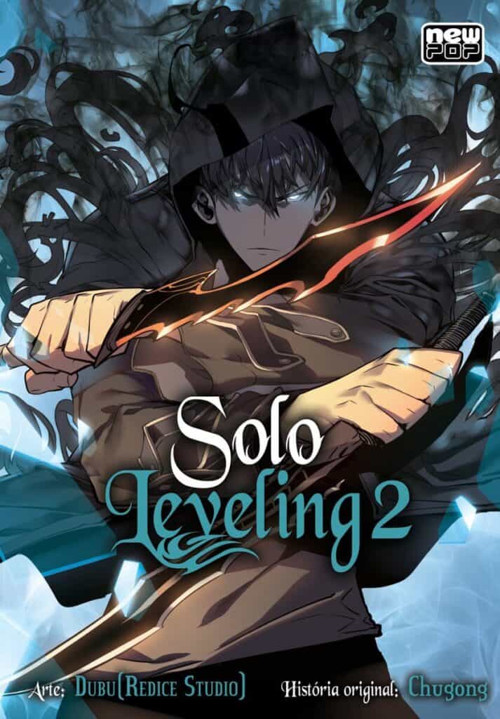 Capa do 2º volume do mangá de Solo Leveling