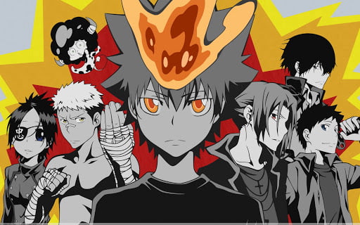 Katekyo Reborn personagens, animes parecidos com Naruto