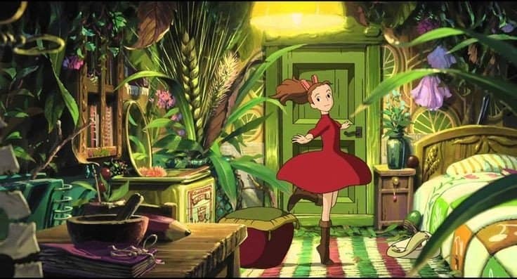 Arrietty, personagem do filme do ghibli