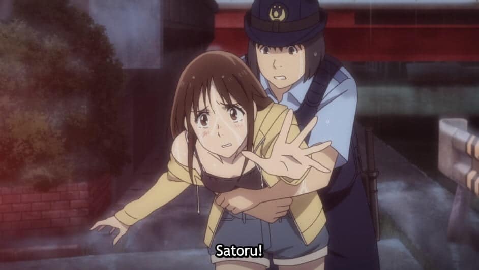 airi sendo detida pela polícia em erased