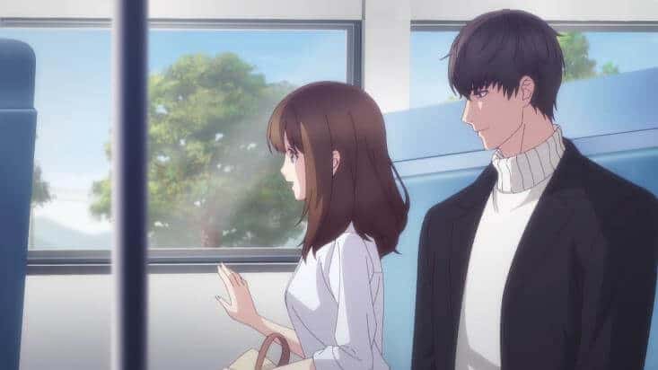 lucien em koi to producer passeando de ônibus com a protagonista