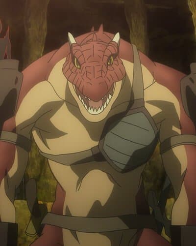 Lyd novo personagem, homem-largarto que aparece em dungeon ni deai 3ª temporada. Ele é vermelho e veste armadura que cobre só parte do peito ficando sobre duas patas.