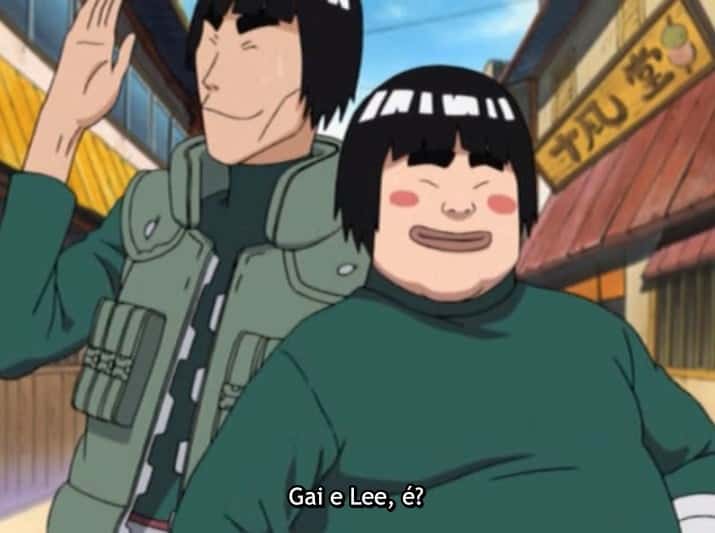 gai e lee no filler de naruto