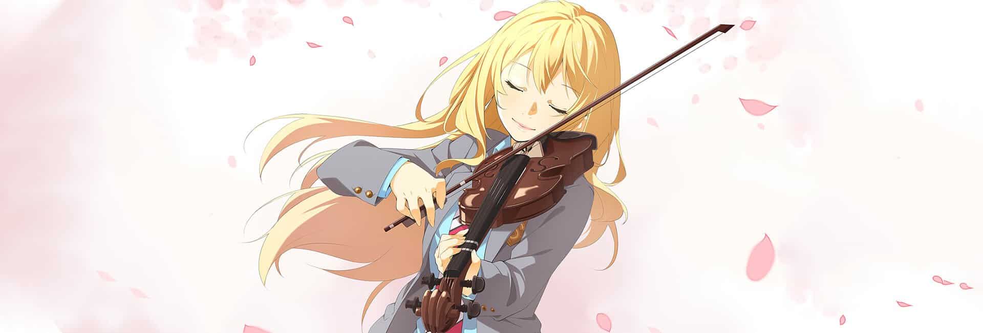 Kaori de shigatsu wa kimi no uso - your lie on april - tocando violino