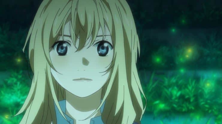 personagem Kaori shigatsu wa kimi no uso