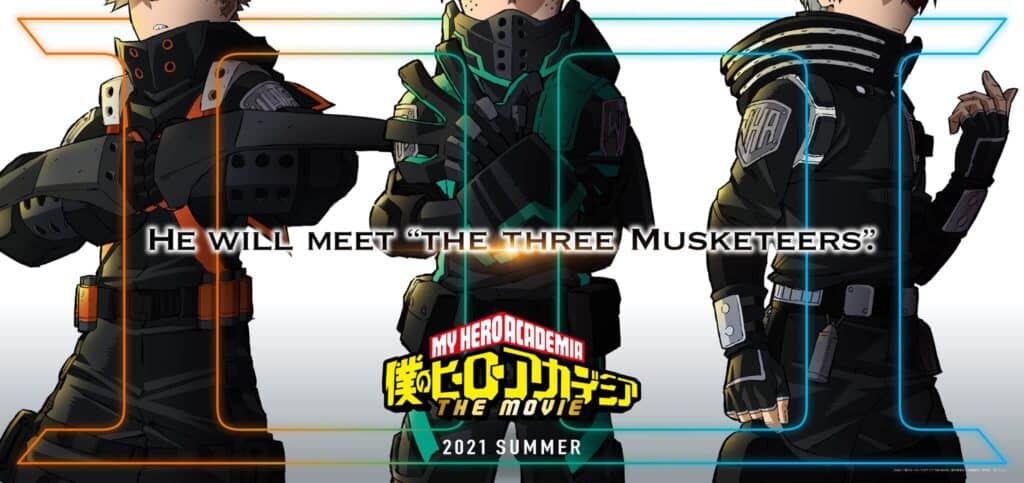 Boku no Hero Academia: 3º Filme é confirmado para o Verão 2021 nos