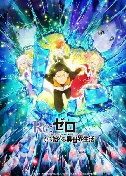 visual da segunda parte da segunda temporada de rezero