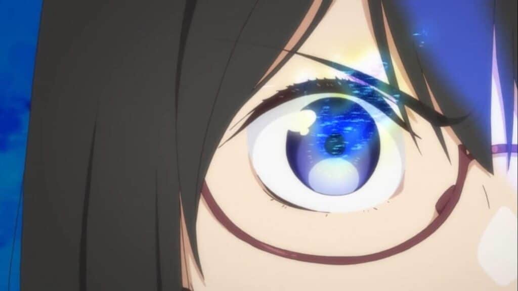 olho da Sorao ficando azul