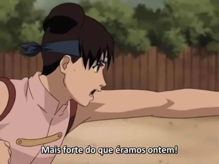 tenten falando em naruto shippuden