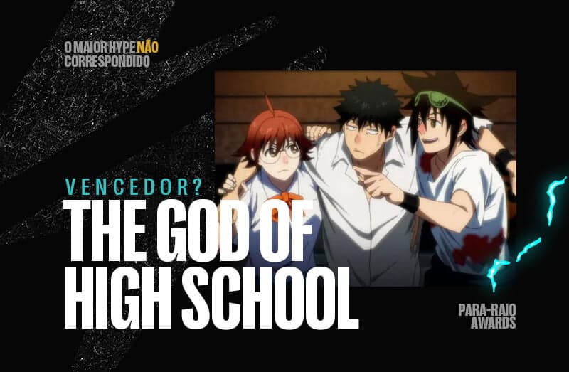 personagens de the god of high school abraçados