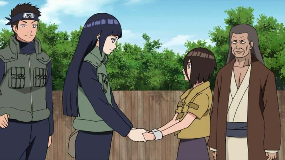 quem é o pai da hinata