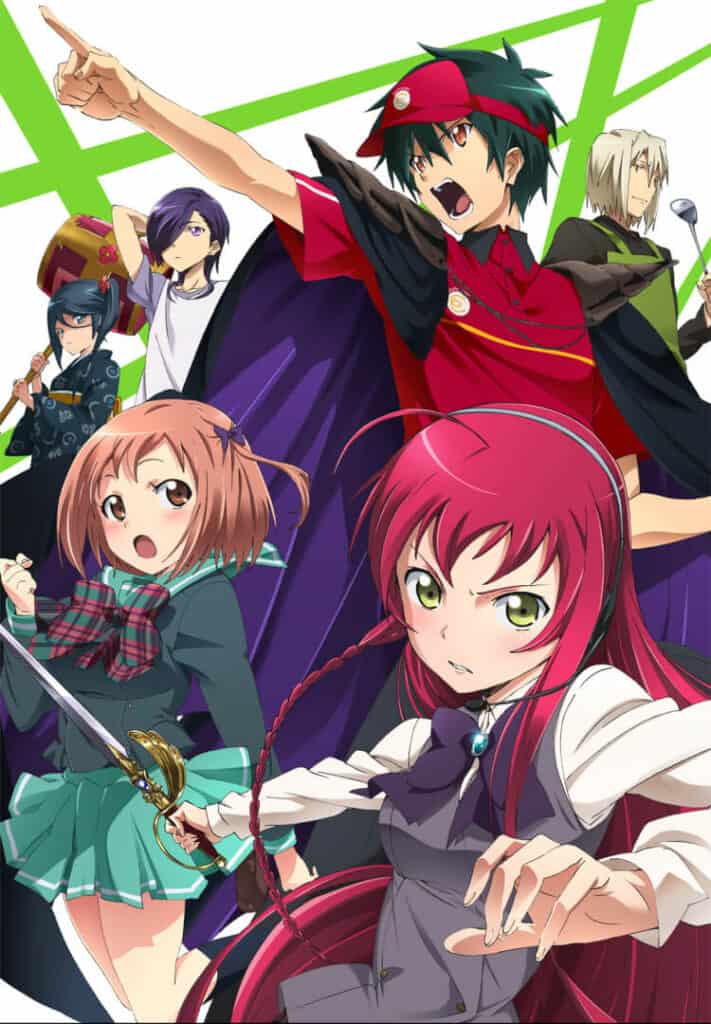 Imagem de capa primeira temporada de Hataraku Maou-sama
