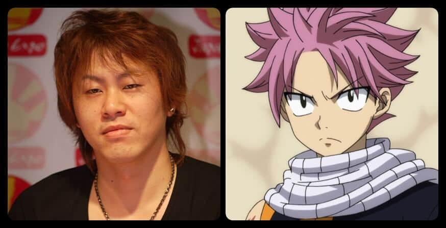 hiro mashima e natsu de fairy tail montagem