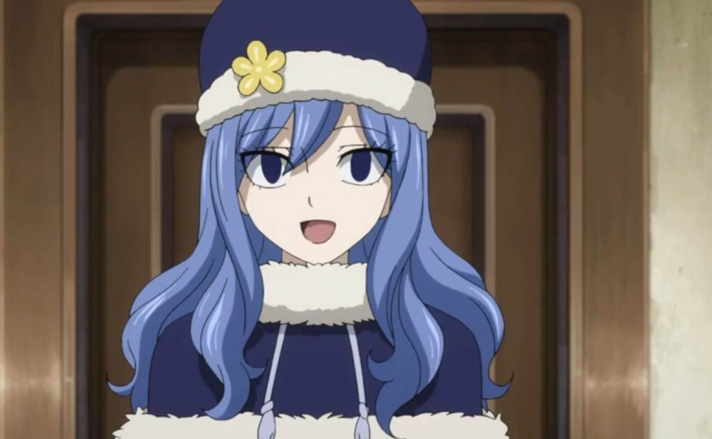 Juvia Lokser personagem feminina de Fairy Tail