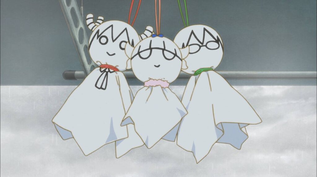 Bonequinhos das três personagens, Kobayashi-san Chi no Maid Dragon