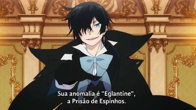 Imagem de Vanitas dizendo que a anomalia de Amélia é "Eglantine", a Prisão de Espinhos