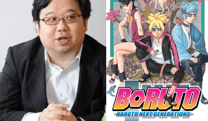 Ukyō Kodachi assistente de kishimoto autor de boruto e naruto e volume 1 boruto