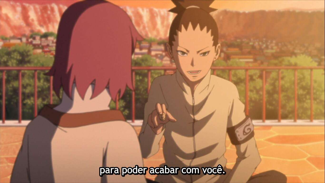 Shikadai conversando