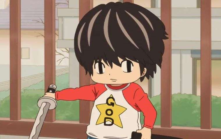 Kotaro, o protagonista do anime Kotaro Vai Morar Sozinho