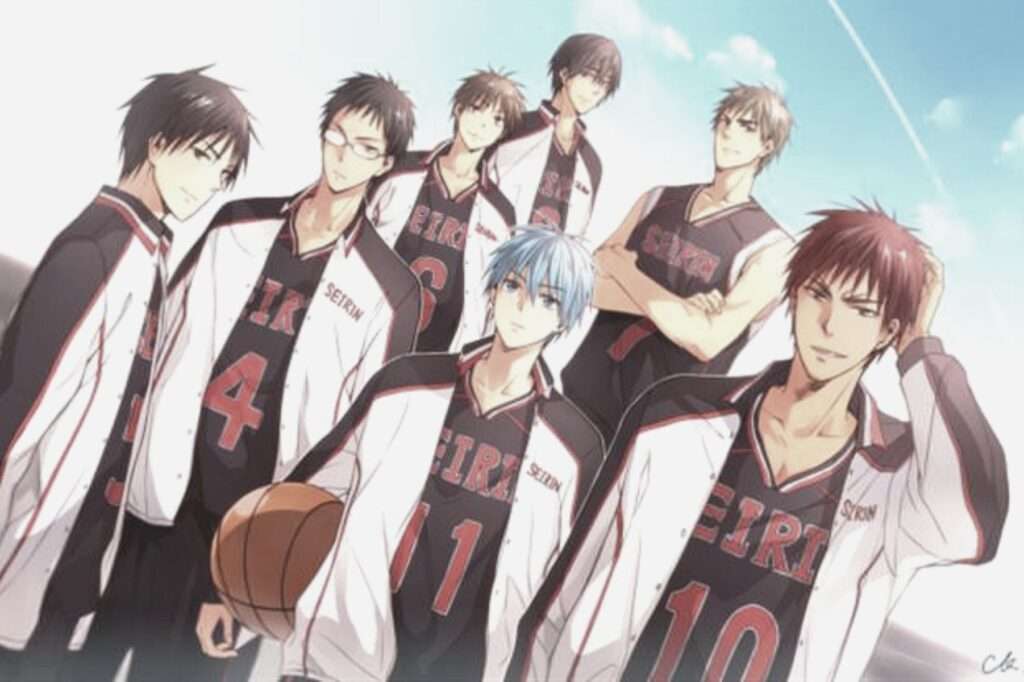 jogadores de basquete do anime Kuroko no Basket