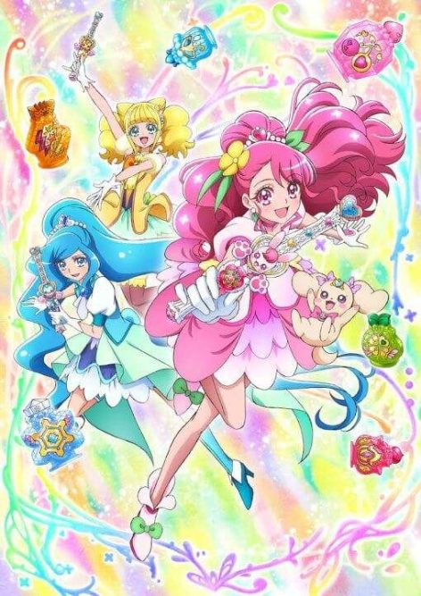 Healin' Good Pretty Cure anime visual oficial